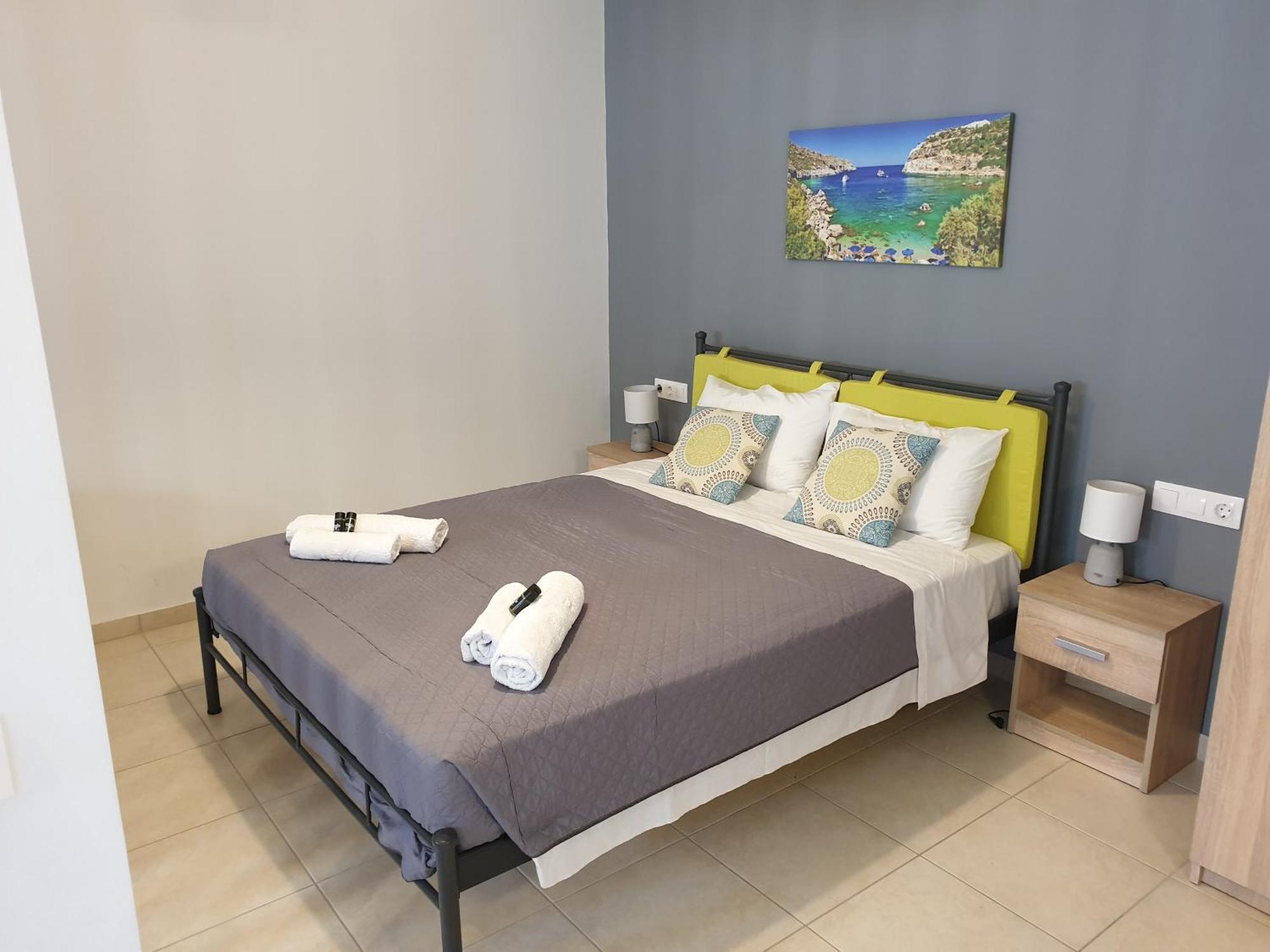 Green - Comfy Center Rodos Asgourou Exterior photo