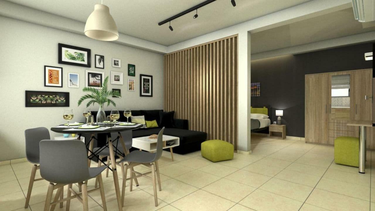 Green - Comfy Center Rodos Asgourou Exterior photo